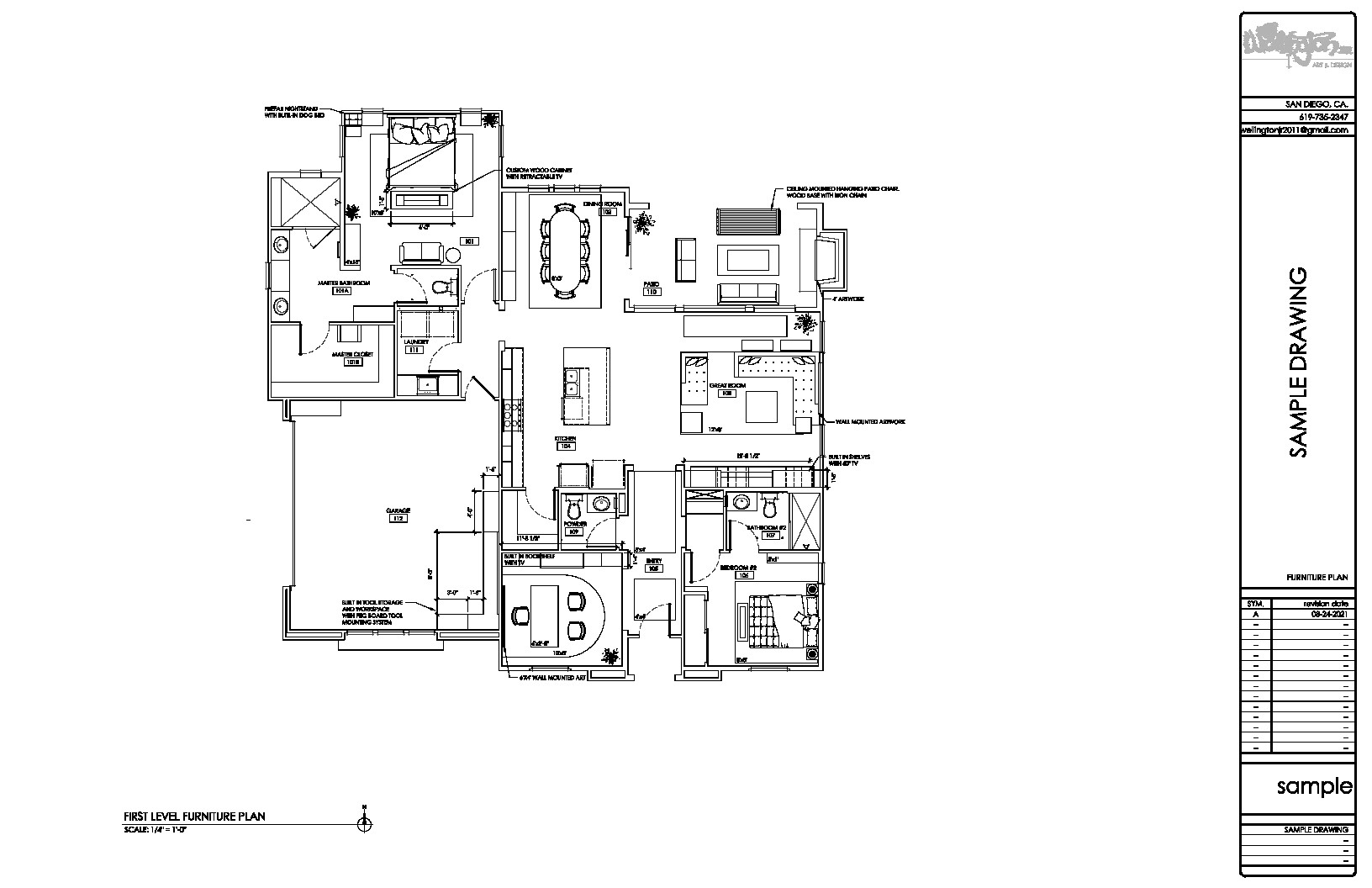 CAD Architectural Floorplans