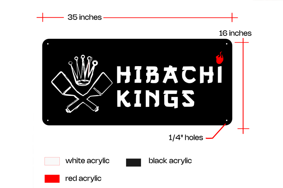 Vector file preparation for Laser cutting acrylic signs